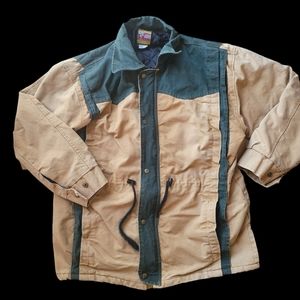 Bee-Wild Vintage Insulated Workwear Barn Coat Size Large Made In USA